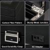 imageAutomatic Watch WinderDouble Watch Winder and 8 Extra Storage Display Box with LED LightJapanese Quiet MotorAdjustable Watch PillowsAC AdapterFathers Day Gift for MenBlack