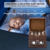 imageAutomatic Watch WinderDouble Watch Winder and 8 Extra Storage Display Box with LED LightJapanese Quiet MotorAdjustable Watch PillowsAC AdapterFathers Day Gift for MenBrown