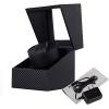 imageAutomatic Watch WinderSingle Watch Winder for Womens and Mens WatchesWatch Shaker with Japanese Quiet MotorBattery Powered or AC AdapterCarbon Fiber Leather