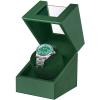 imageAutomatic Watch WinderSingle Watch Winder for Womens and Mens WatchesWatch Shaker with Japanese Quiet MotorBattery Powered or AC AdapterGreen