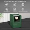 imageAutomatic Watch WinderSingle Watch Winder for Womens and Mens WatchesWatch Shaker with Japanese Quiet MotorBattery Powered or AC AdapterGreen