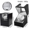 imageAutomatic Watch WinderSingle Watch Winder for Womens and Mens WatchesWatch Shaker with Japanese Quiet MotorBattery Powered or AC AdapterPU