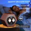 imageWatch Winder for Automatic WatchesAutomatic Watch Winder BoxDouble Watch Winder with Quiet Japanese MotorUSB Type CBrownSingle