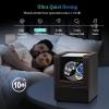 imageWatch Winder for Automatic WatchesAutomatic Watch Winder BoxDouble Watch Winder with Quiet Japanese MotorUSB Type CCarbon Fiber Leather