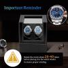 imageWatch Winder for Automatic WatchesAutomatic Watch Winder BoxDouble Watch Winder with Quiet Japanese MotorUSB Type CPU