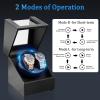 imageWatch Winder for Automatic WatchesAutomatic Watch Winder BoxDouble Watch Winder with Quiet Japanese MotorUSB Type CPU