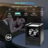 imageWatch Winder for Automatic WatchesAutomatic Watch Winder BoxDouble Watch Winder with Quiet Japanese MotorUSB Type CPU
