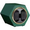 imageWatch Winder for Automatic WatchesAutomatic Watch Winder BoxDouble Watch Winder with Quiet Japanese MotorUSB Type CGreenSingle