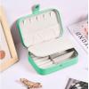 imageSmall Jewelry Box Earring organizer Necklace Ring Storage Case for Women Girls Gift2 Layer Portable Travel Mini Jewelry Boxes for Earrings Rings Necklaces BraceletsGreen