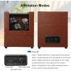 imageWatch Winder for Automatic Watches3 Watch Winder with LED Light and 4 ModesAutomatic Watch Winder Box with Super Quiet MotorWatch Shark for Man WomenUSB Type CBrown
