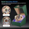 imageWatch Winder for Automatic Watches3 Watch Winder Box with LED Display Ultra Quiet Japanese Motor4 Rotation ModesWatch Shark for Men amp WomenUSBC PowerGreen
