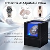 image:imageAnyasun Watch Winder for Automatic WatchesSingle Watch Winder with LED LightRotating Watch Case with Japanese Quiet Motor4 Modes Watch Rotator for Men USBC AC AdapterBlack PU