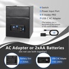 image:imageAnyasun Watch Winder for Automatic WatchesSingle Watch Winder with LED LightRotating Watch Case with Japanese Quiet Motor4 Modes Watch Rotator for Men USBC AC AdapterBlack PU