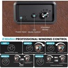 image:imageWatch Winders for 4 Automatic Watches  6Slot Storage and Jewelry DrawerBrown